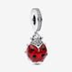 Charm Pendant - Pandora - Coccinelle Rouge - Argent - Femme - Adulte