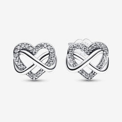 PANDORA Boucles d'oreilles Transparent