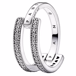 PANDORA Bague Transparent
