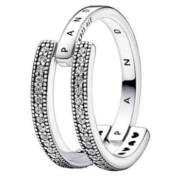 PANDORA Bague Transparent