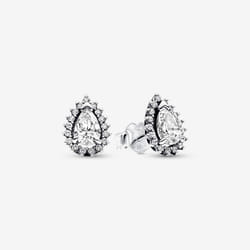 PANDORA Boucles d'oreilles Transparent