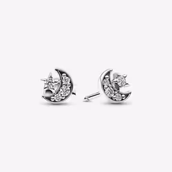 PANDORA Boucles d'oreilles Transparent