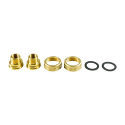 Grundfos - raccord à vis pour pompe 96433909 2000 2000 /4" x 2000 /2" filetage intérieur sur filetage extérieur 3/4", laiton, set