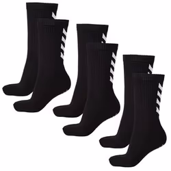 hummel 022140-2001-8, Chaussettes classiques, Noir, Adulte, Unisexe, Spéciale, S