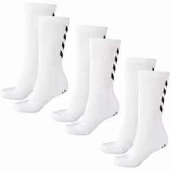 hummel 022140-9001-8, Chaussettes classiques, Blanc, Adulte, Unisexe, Spéciale, S