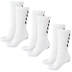 hummel 022140-9001-8 chaussette Unisexe Chaussettes classiques Blanc 3 paire(s)