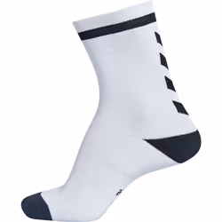 Chaussettes - HUMMEL - Elite Indoor Sock Low - Blanc et Noir - Anti-bactérien - Séchage rapide