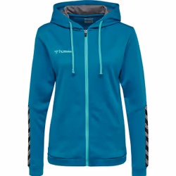 Sweatshirt à capuche femme Hummel zip hmlAUTHENTIC Poly
