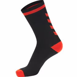 Chaussettes HUMMEL Elite Indoor Sock Low - Noir et Rouge