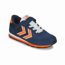 Baskets pour garçon - HUMMEL - Bleu - Dessus textile - Fermeture lacets