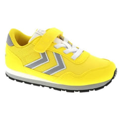 Baskets pour garçon Hummel - Jaune - Lacets - Taille 30