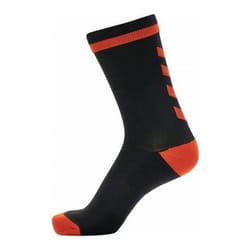Chaussettes de handball - Hummel - Indoor - Noir/Rouge - Taille 39/42 - Mi-longue