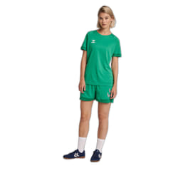 Short polyester femme Hummel Lead