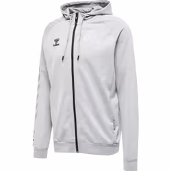 Sweatshirt à capuche zippé coton Hummel Move Grid