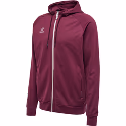Sweatshirt à capuche zippé coton Hummel Move Grid