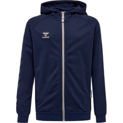 Sweatshirt à capuche zippé coton enfant Hummel Move Grid - 8 ans