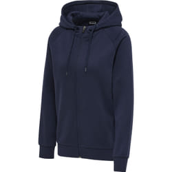 Sweatshirt à capuche zippé femme Hummel Red Classic