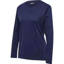 T-shirt manches longues femme Hummel Red Heavy