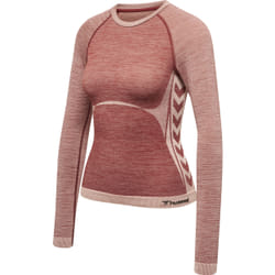 T-shirt manches longues moulant femme Hummel Clea