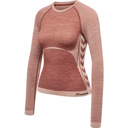 T-shirt manches longues moulant femme Hummel Clea