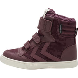 Baskets fille - HUMMEL - Stadil Super Tex Recycled - Rouge - Scratch - Tige en maille