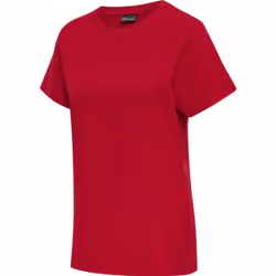 T-shirt femme Hummel Red Basic