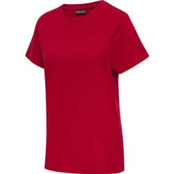 T-shirt femme Hummel Red Basic