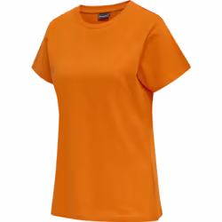 T-shirt femme Hummel Red Basic
