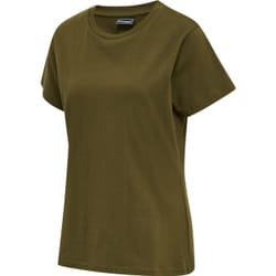 T-shirt femme Hummel Red Heavy
