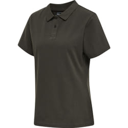 Polo stretch femme Hummel Red