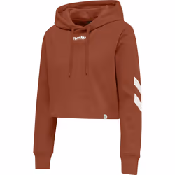 Sweat à capuche crop femme Hummel Legacy