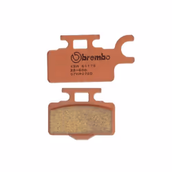 Jeu de plaquettes de frein BREMBO 07KA27SD