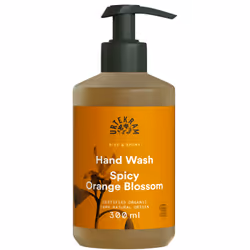 Urtekram Rise & Shine Spicy Orange Blossom, Mains, Savon liquide, Flacon pompe, Hydratant, Rafraîchissant, Citron, 300 ml