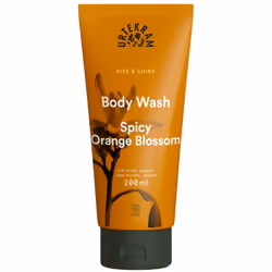 Urtekram Rise &amp; Shine Spicy Orange Blossom, Gel douche, 200 ml, Adultes, Femmes, Corps, Universel