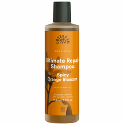 Urtekram Rise &amp; Shine Spicy Orange Blossom, 250 ml, Shampoing, Non-professionnel, Femmes, Cheveux abimés, Cheveux secs, T ...
