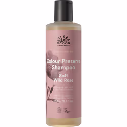 Urtekram Soft Wild Rose, 250 ml, Shampoing, Non-professionnel, Femmes, Tous types de cheveux, Toutes les couleurs
