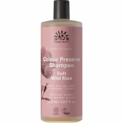Urtekram Soft Wild Rose, 500 ml, Shampoing, Non-professionnel, Femmes, Tous types de cheveux, Toutes les couleurs