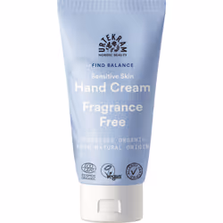 Urtekram Fragrance Free, Crème, Femmes, Peau sensible, Hydratant, Hydratant, Nourrissant, 75 ml, Tube