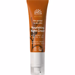 Urtekram Rise & Shine Nourishing Night Cream, Crème de nuit, Femmes, Peau sèche, Peau normale, Visage, Hydratant, Tube