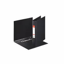 Esselte 47687, A4, A5, Carton, Noir, 190 feuilles, 2,5 cm, 40 mm