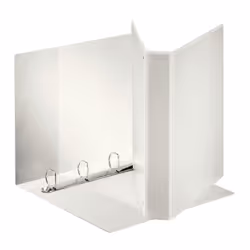Esselte 55293, A4+, Polypropylène (PP), Blanc, 3 pochettes, 5 cm, FSC