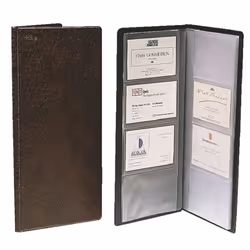 Esselte 56837 porte cartes de visite 128 pochettes
