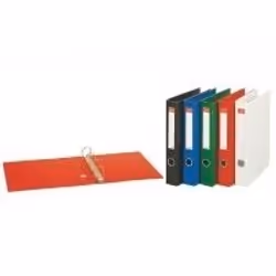 Esselte Standard 4-Ring Binders, A4, Noir, 4 cm, 5,4 cm, 440 g