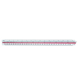 Linex 311 Règle graduée 300 mm Plastique Vert, Rouge, Blanc