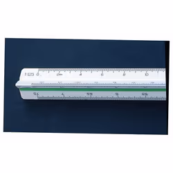 Linex 311 Règle graduée 300 mm Plastique Vert, Rouge, Blanc