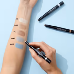GOSH Mineral Waterproof Eye Shadow - 002 Golden Brown ombre à paupière