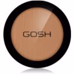 Le bronzer Gosh Bronzing Powder parfait l’aspect de la peau du visage et lui apporte un léger effet bronzé.