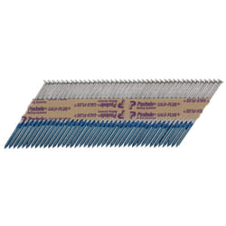 Itw Paslode clous en bande 34°, 2,8 x 63 mm, pour IM90, IM100, 3750 pcs,,1 cartouche de gaz, reliés par papier, Galv-Plus® (142013) - Spit