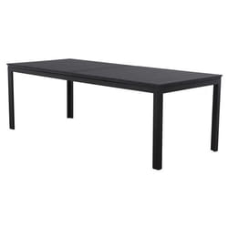 Schou Outfit Willy table de jardin Noir Forme rectangulaire