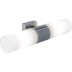 Nordlux - Applique murale tangens Double Verrerie Chromé, H.6 - IP44 - E14 / Intérieur